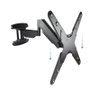 TooQ Soporte de Pared para TV LP2355TN-B, Giratorio e Inclinable, para Pantallas de 23 a 55 Pulgadas hasta 30 kg, Nivelable, Negro